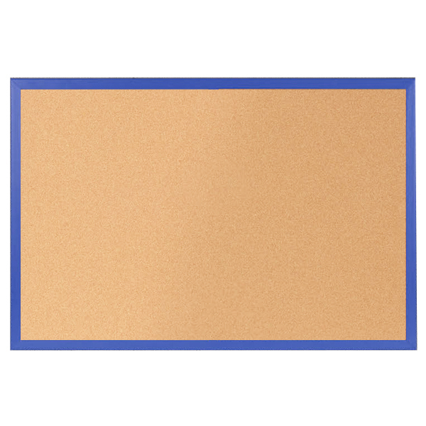 Korková tabuľa farebný rám