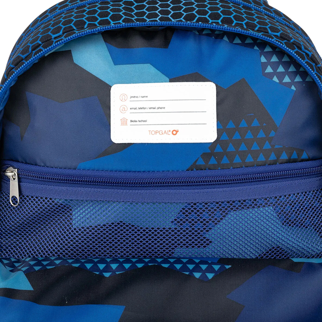 Könnyű iskolatáska Topgal ENDY focilabdával 22016
