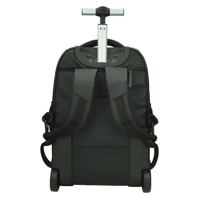 Školská taška na kolieskach NBA Black 531416