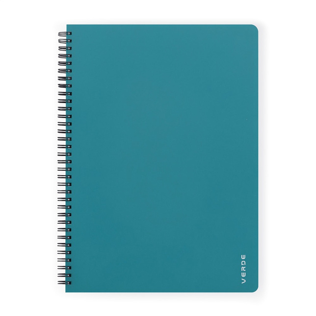 A4 VERDE dupla spirálos blokk