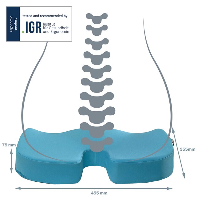 Ergonomický vankúš na sedenie Leitz ERGO Cosy