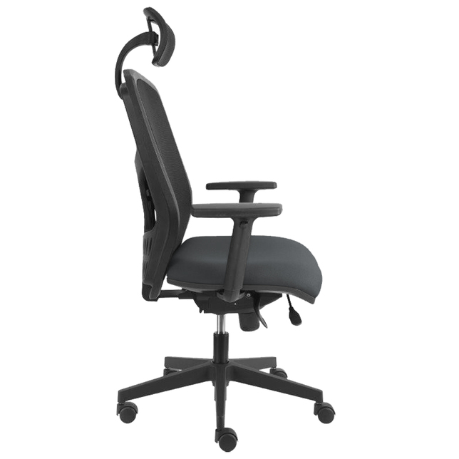 YORK sieť kancelárska stolička šedá