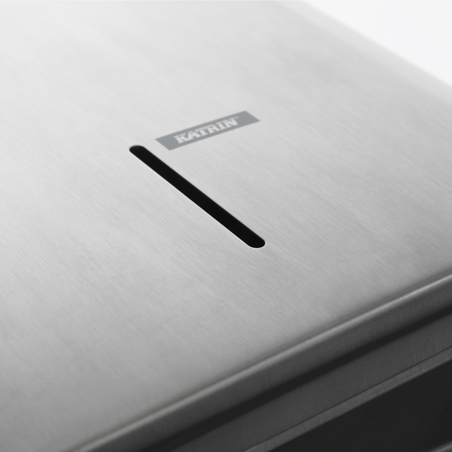 988366 Tálca hajtogatható törlőkendők számára, rozsdamentes acél