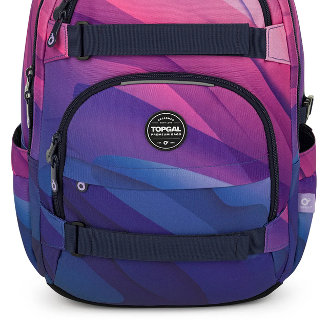 Študentský batoh Topgal VIKI ružovofialový 25032