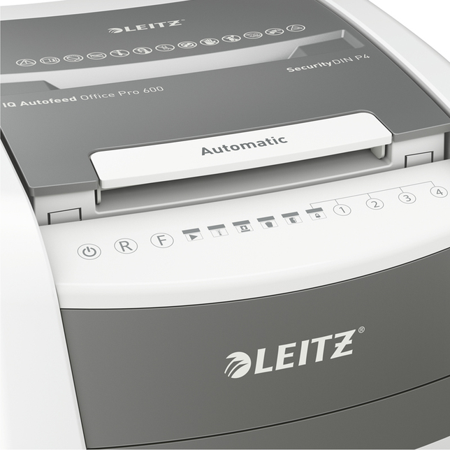 Skartovačka Leitz IQ AutoFeed 600 P4 4x36mm