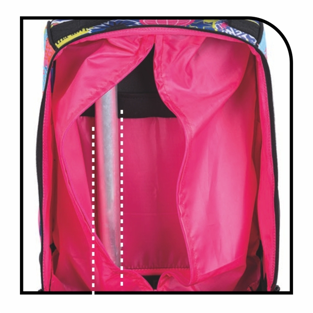 Školská taška na kolieskach MITAMA Cyber Play 8529775