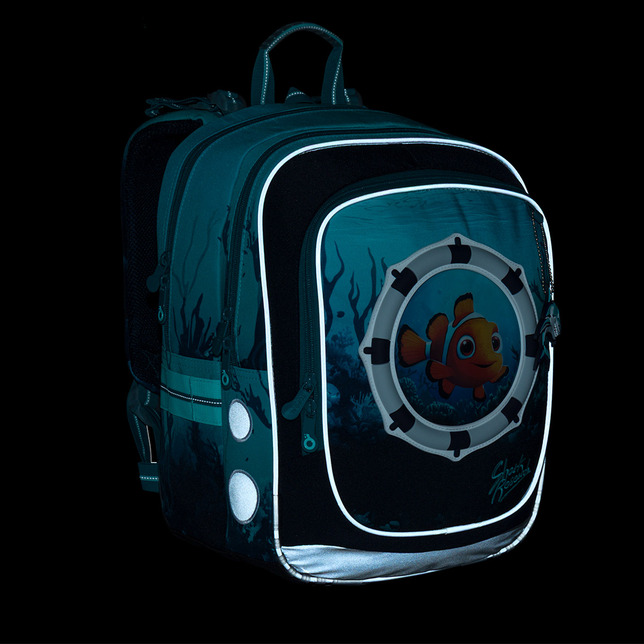 Ľahká školská taška Topgal ENDY Podmorské dobrodružstvo 26014