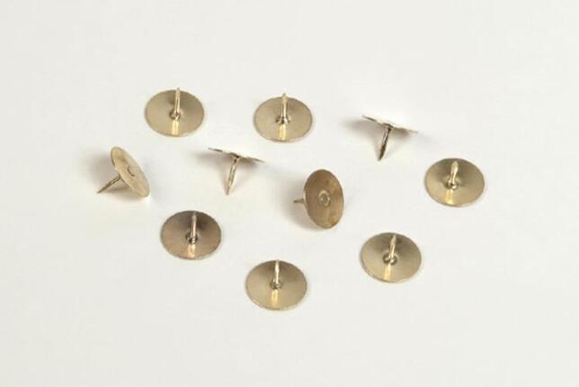 222 Ni pripináčky 8mm/100 ks pap.krab.