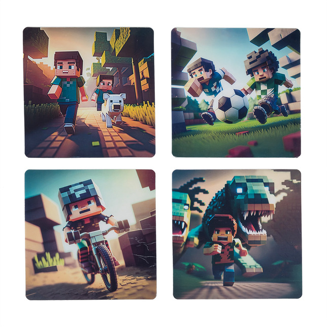 Ľahká školská taška Topgal ENDY PixelArt World 24015