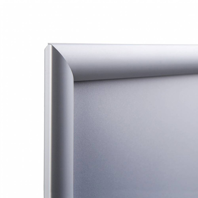 KRA5G25 Klaprám A5 na plagáty, ostrý roh profil 25mm