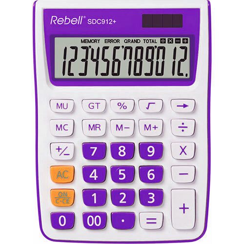 Štýlová stolová kalkulačka SDC 912
