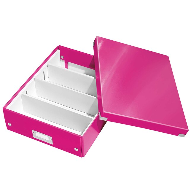 Škatuľa s 2-4 priehr. Click&amp;Store WOW