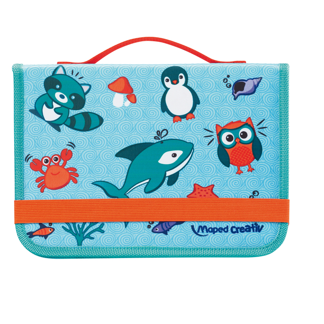 Výtvarný kufrík Maped Creativ Hry a kreslenie so zvieratkami