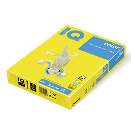 Farebný papier IQ color neónový A4 80g