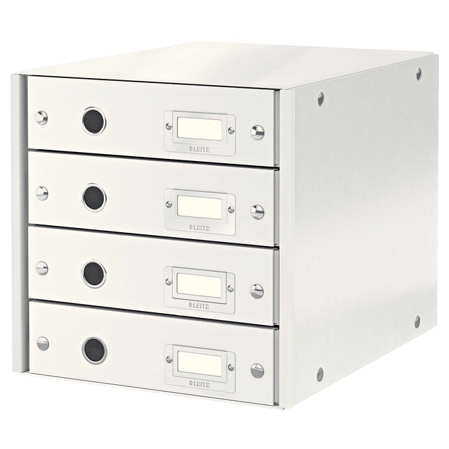 604901 Zásuvkový box 4 Click &amp; Store biela WOW