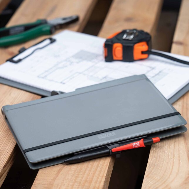 Skladacia písacia podložka A5-A4 kokosová biela