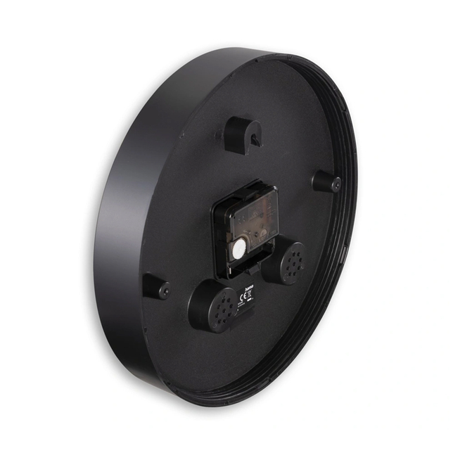 Nástenné hodiny Hama Elba, pr. 25 cm, tichý chod, čierne 185865