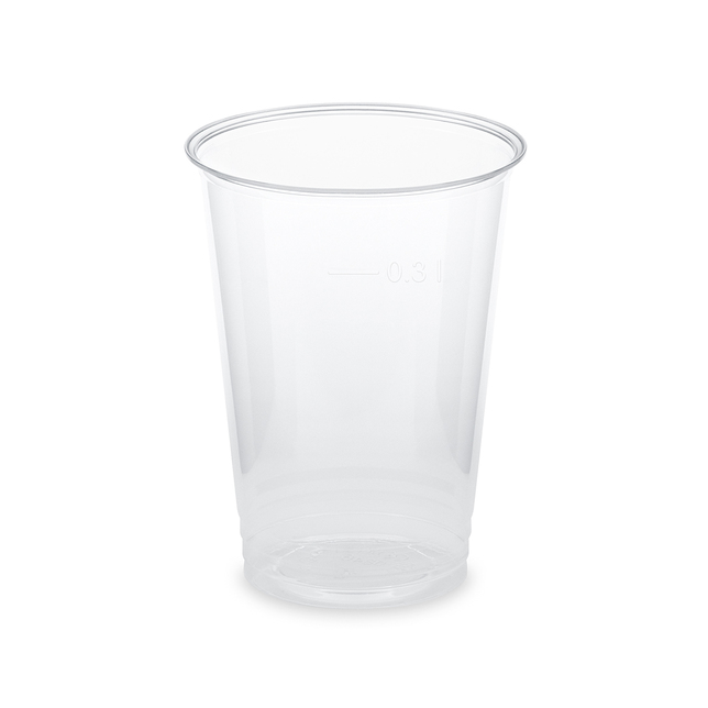 Pohár BIO bioplast priehladný 0,3L bal.50ks 76313