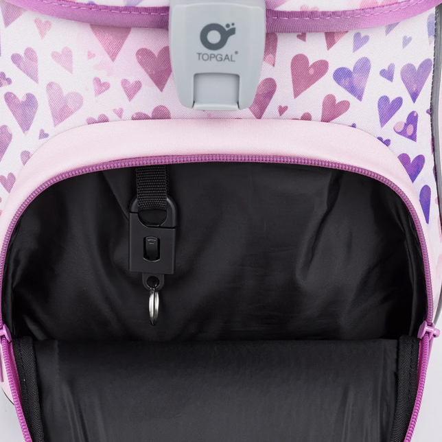 Školská aktovka Topgal DIDI s princeznou a jednorožcom 26001