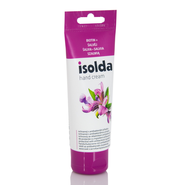 Krém na ruky s antibakteriálnou zložkou ISOLDA