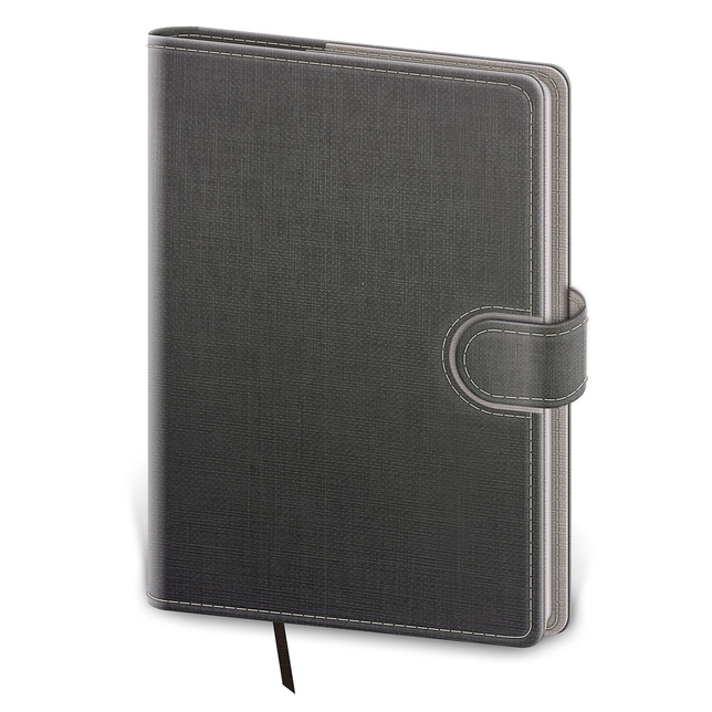 FLIP diár denný A5 šedo/šedý 2026 DFL422-7-26