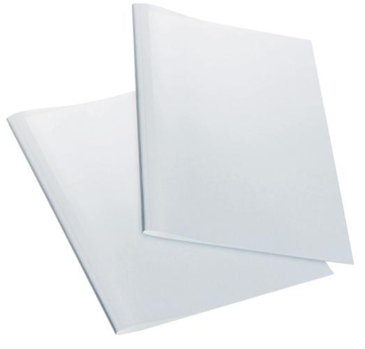 Termoobálka lesklý kartón biely 4mm