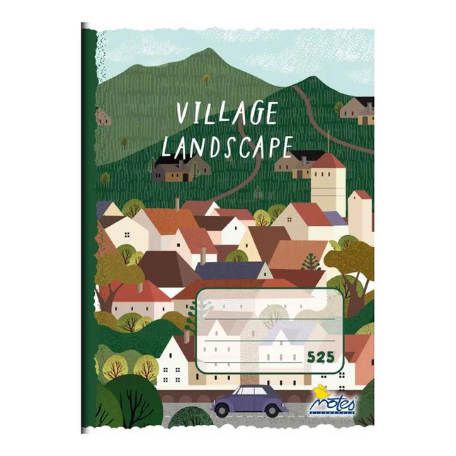 Zošit M525 A5 štvorčekový 20 listov