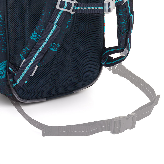 Ľahká školská taška Topgal ENDY s robotom 25075