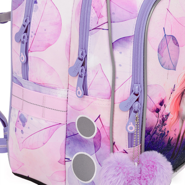 Könnyű iskolatáska Topgal ENDY lóval 25073