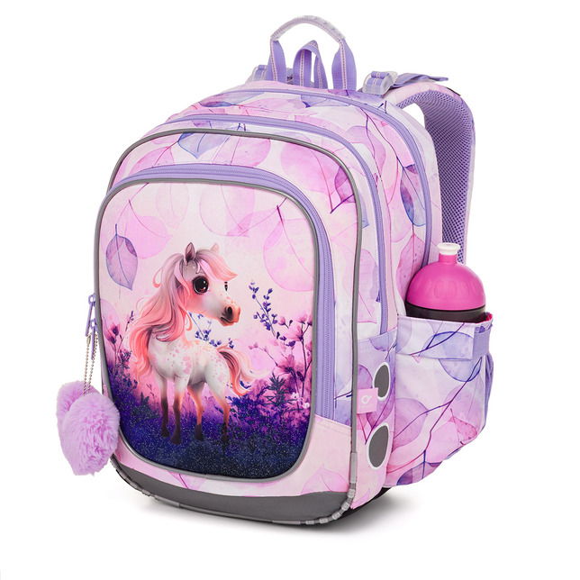 Könnyű iskolatáska Topgal ENDY lóval 25073