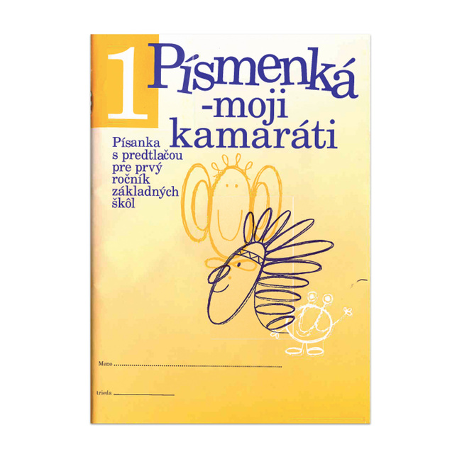 Zošity sada 6ks - Písmenká moji kamaráti A5