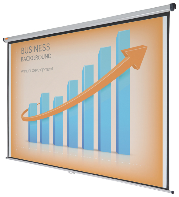 Projekčné plátno na stenu 4:3 Nobo 240 x 181,3cm