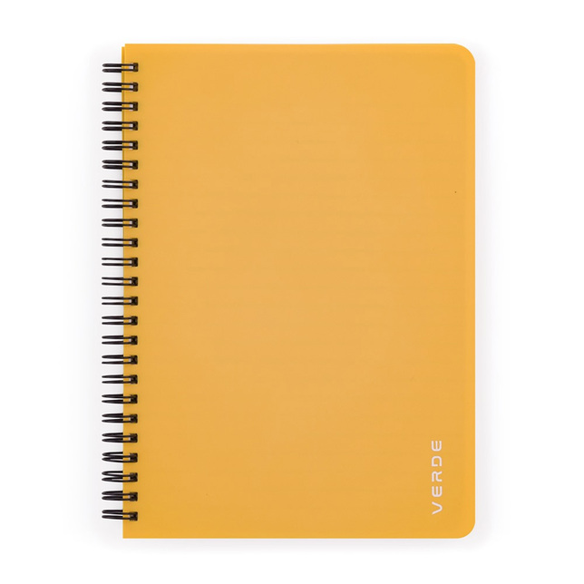 A5-ös Zöld dupla spirálos blokk