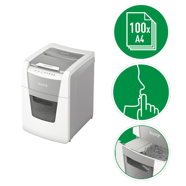 Skartovačka Leitz IQ AutoFeed 100 P4 4x28mm