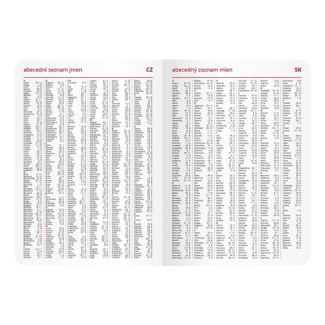 Diár 2027 malý 115x160mm hnedo ružový 7781627