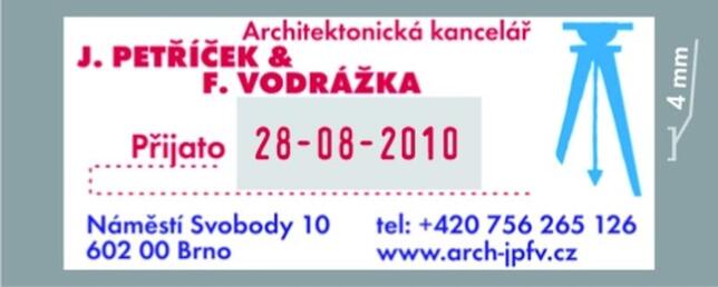 4731 červený printy dater+text/70x30mm, 3mm-text