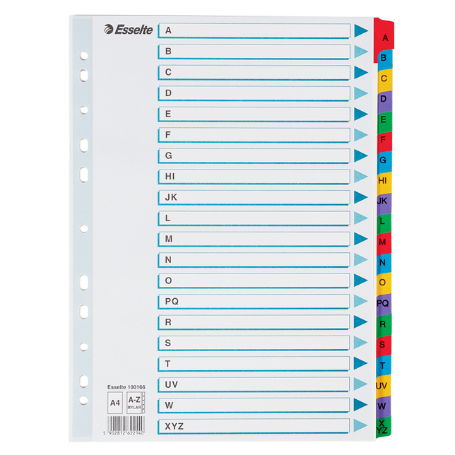 Kartonový register A4 Mylar