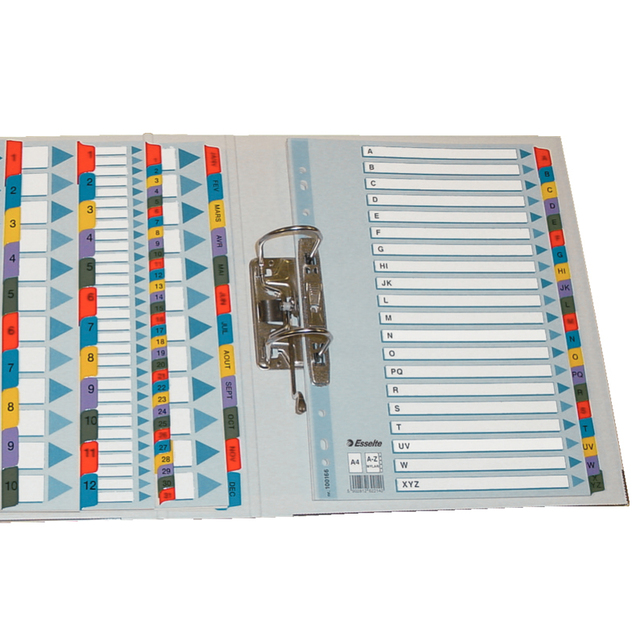 Kartonový register A4 Mylar