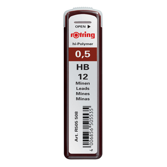 Tuhy Rotring 0,5 mm HB