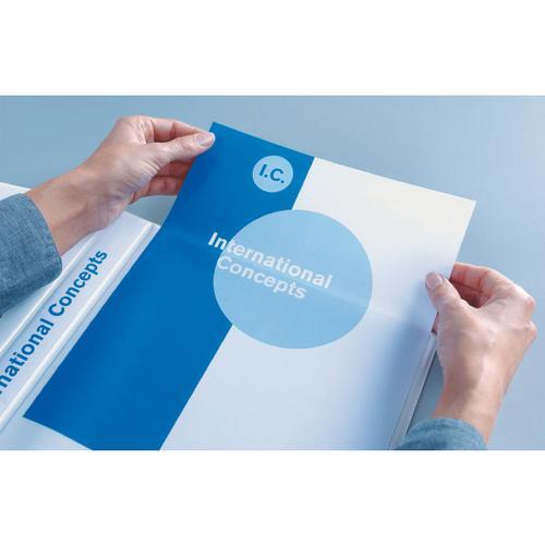 49706 Prezentačný zakladač 8,6cm biely 4D krúžkový