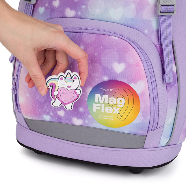 Školská ľahká aktovka Topgal KIRA Srdiečka 25004