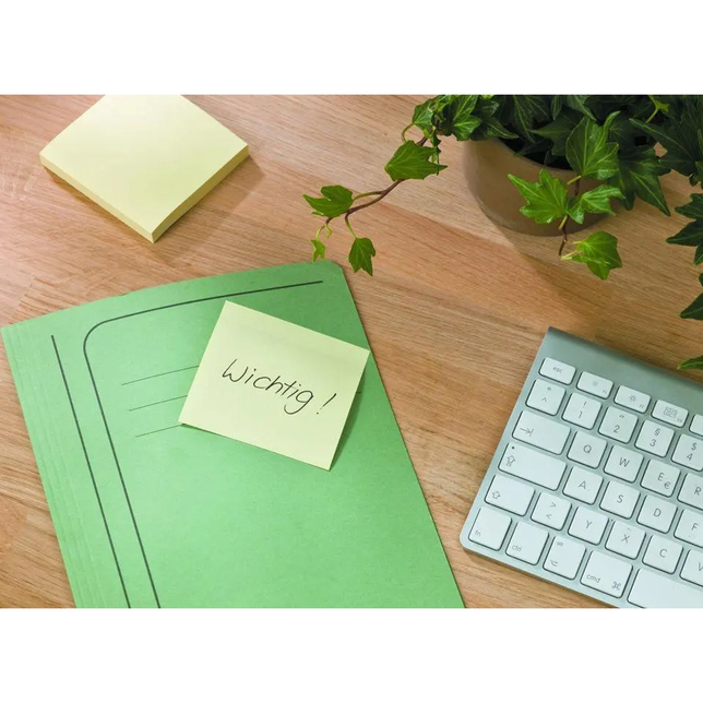 Z-Bločky Post-it recyklované 76x76mm žlté