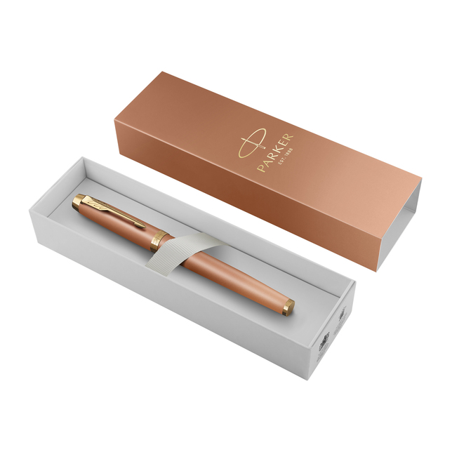 Parker IM Writing Rituals Orange roller so zlatým klipom GT RB
