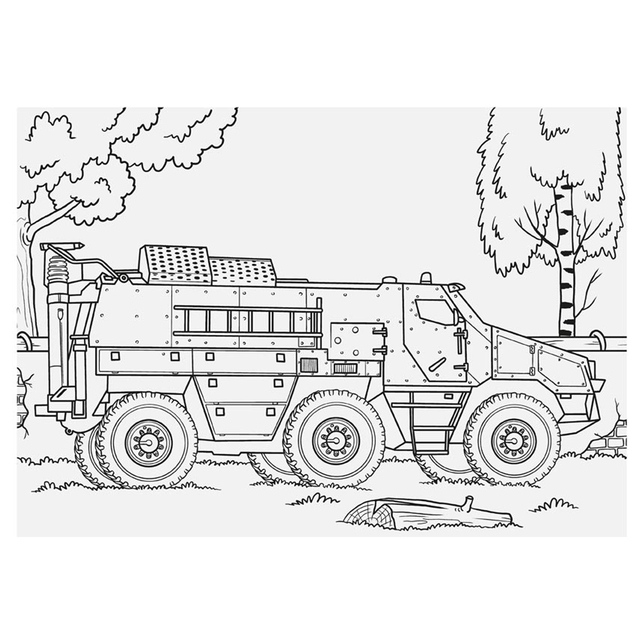 Omaľovánky A5 Army MFP 5301191