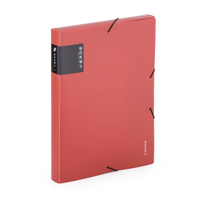 Plastový box PP s gumou A4 VERDE