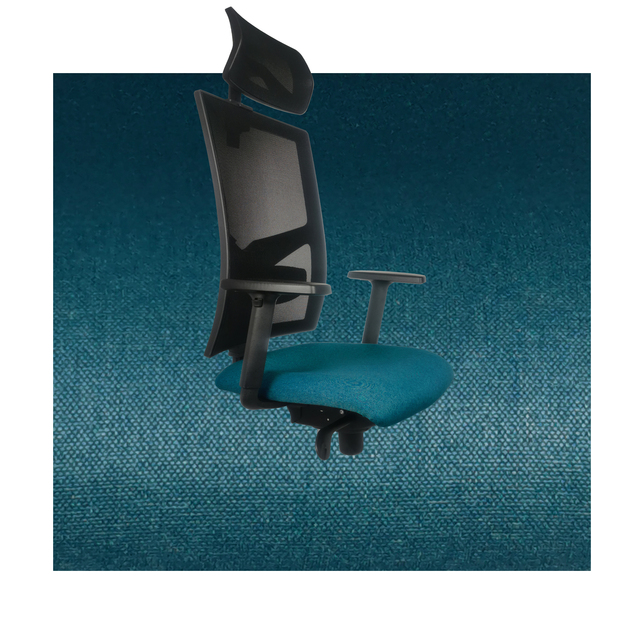 Game šéf kancelárska stolička modrá do 150 kg