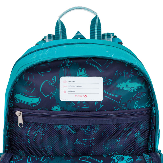 Ľahká školská taška Topgal ENDY Podmorské dobrodružstvo 26014