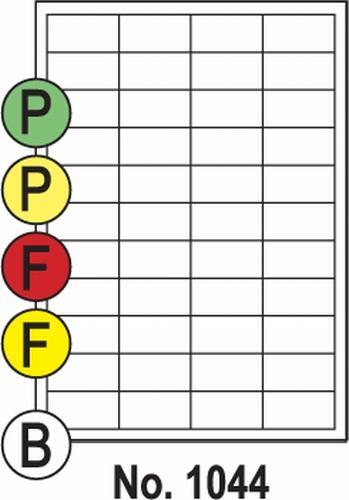 Print etikety farebné Neónové