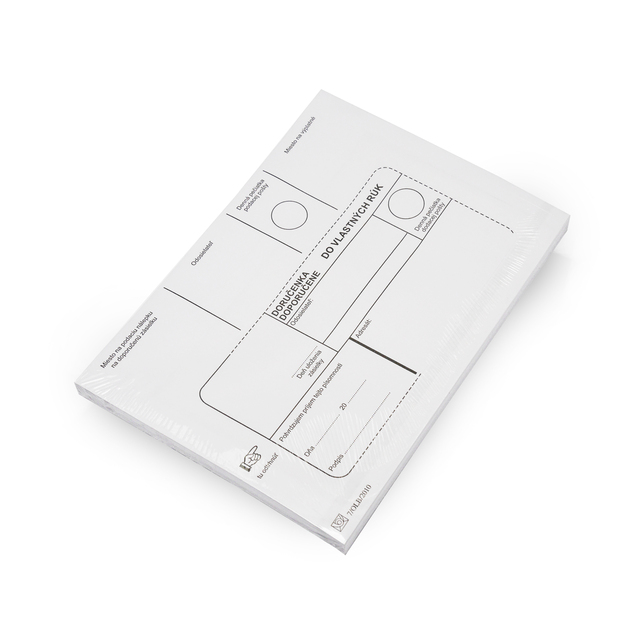 Obálky B6 s doručenkou Doporučene