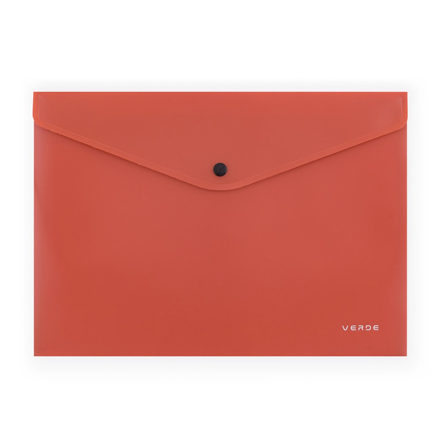 Plastový obal A4 s cvočkom VERDE